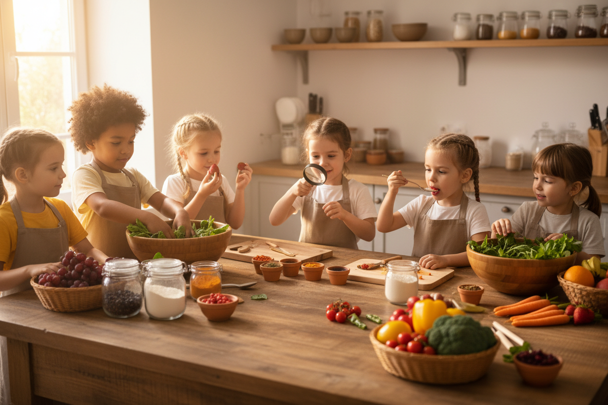 La pédagogie du goût : éveiller les sens en douceur