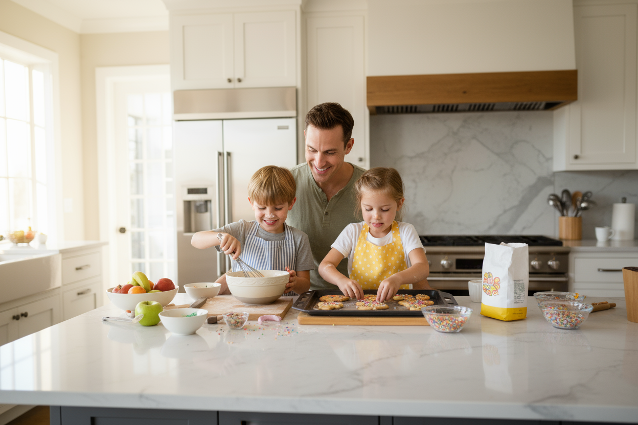 Les 5 erreurs à éviter quand on cuisine avec des enfants