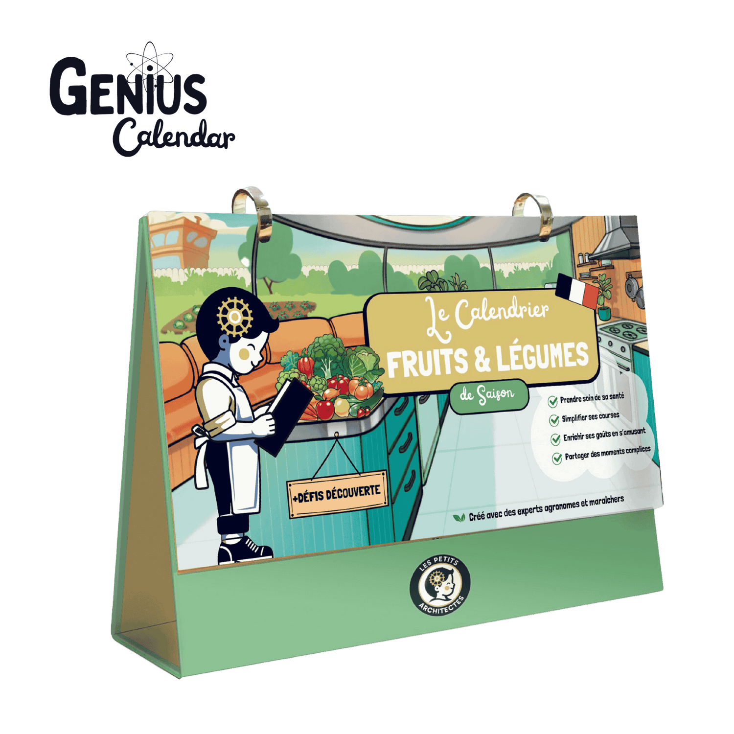 Calendrier Fruits & Légumes de Saison Genius Calendar®