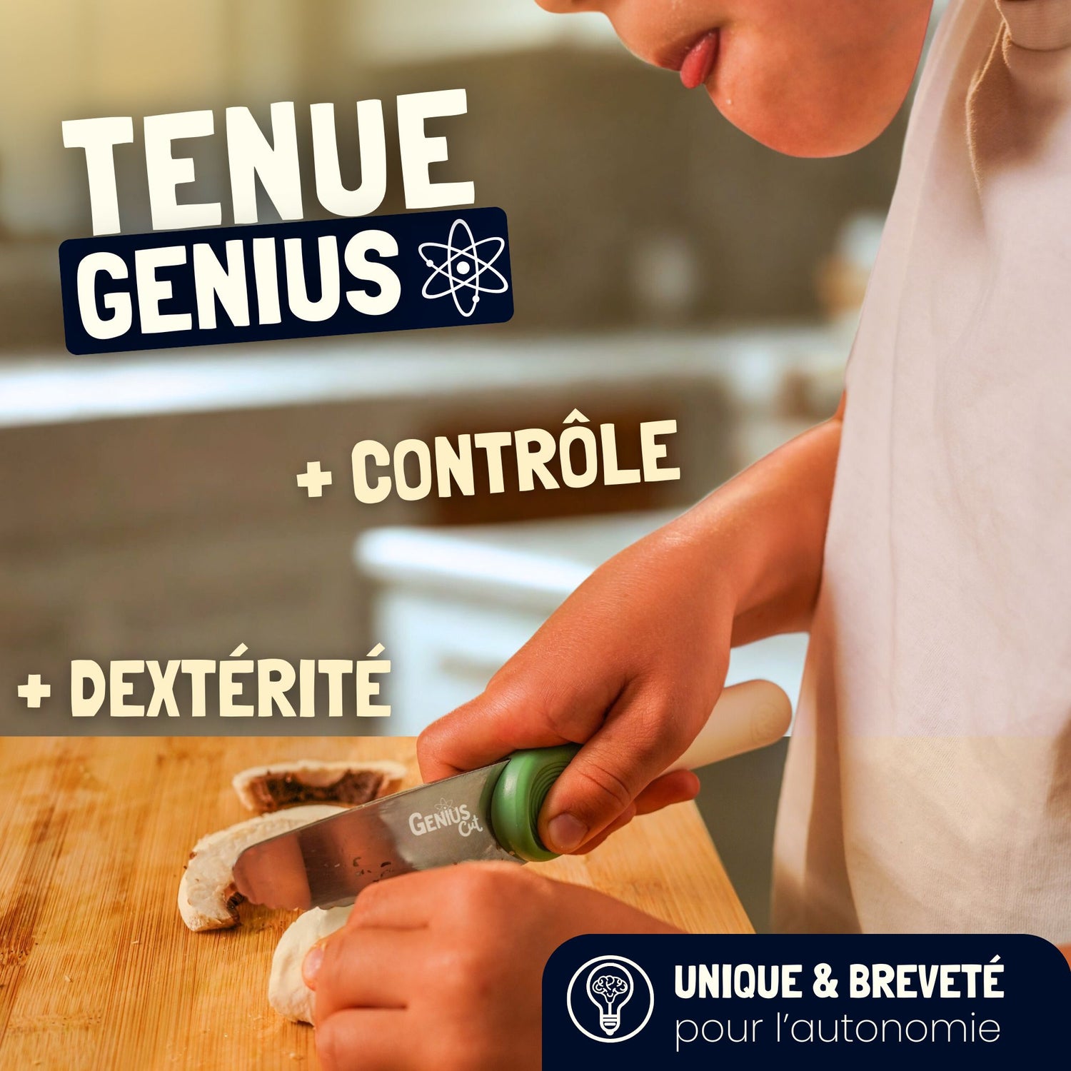 Couteau éducatif Genius Cut®