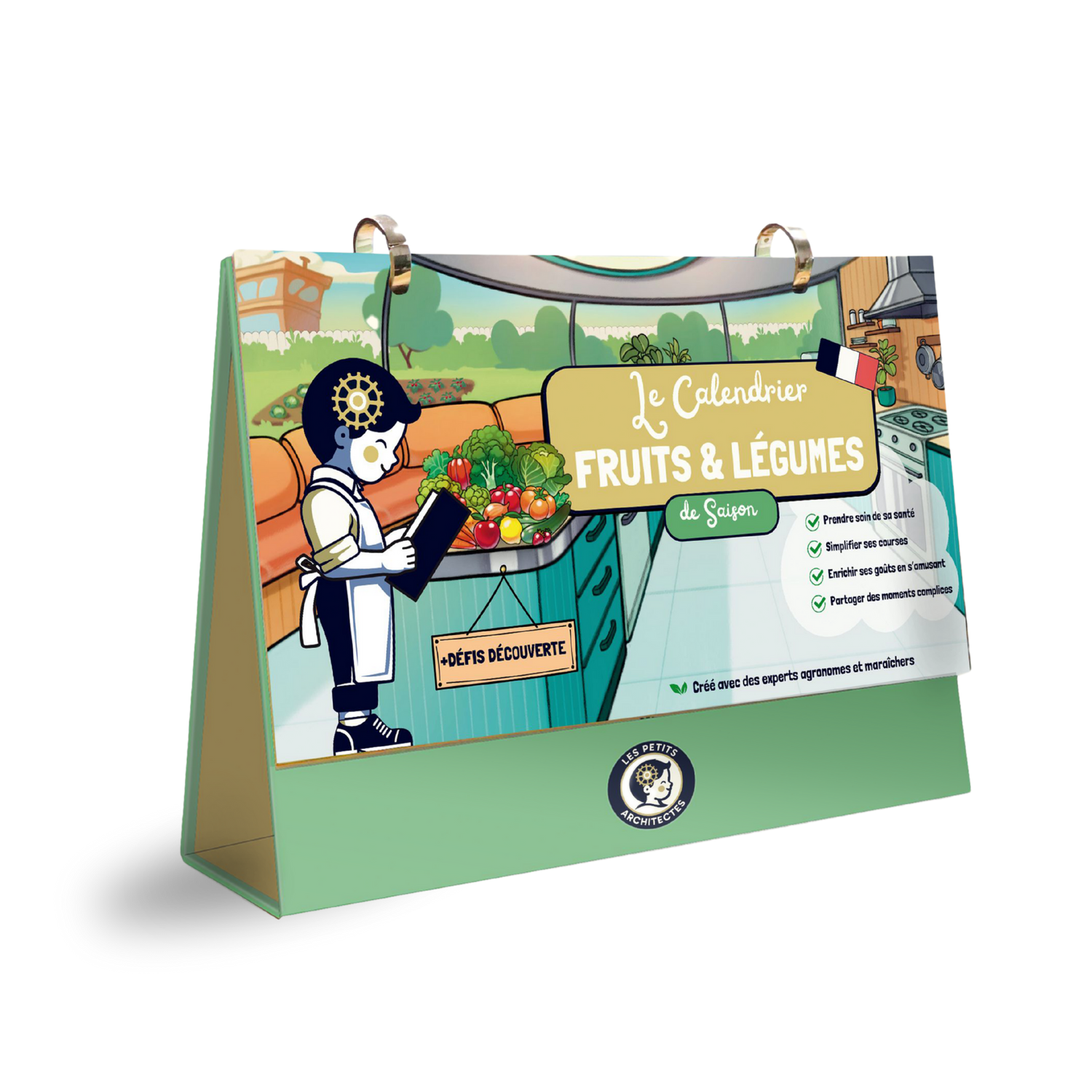 Calendrier Fruits & Légumes de Saison Genius Calendar®