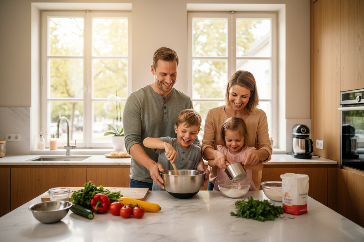Le rôle des parents dans l’apprentissage culinaire des enfants