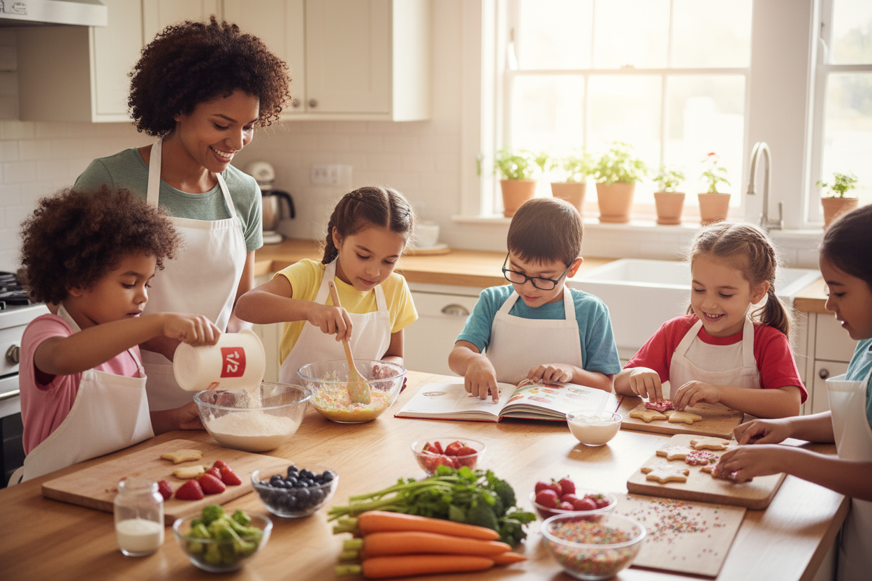 Pourquoi la cuisine est une activité éducative pour les enfants
